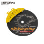 Кальян Storm Bomber Nürburgring Yellow – гоночный модульный кальян в жёлтом исполнении