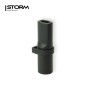 Персональный мундштук Storm силиконовый Black