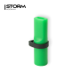 Персональный мундштук Storm Silicone Green – гигиеничный силиконовый аксессуар