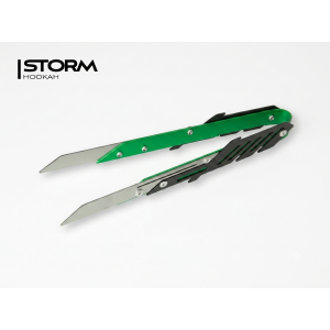Щипцы для кальяна Storm Bomber Katana Green/Black