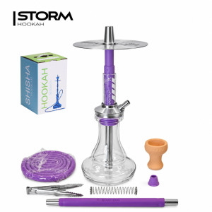 Кальян HOOKAH FUTR Purple (полный комплект, алюм)