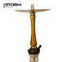 Кальян HOOKAH Sleek Yellow (полный комплект, нерж)