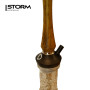Кальян HOOKAH Sleek Yellow (полный комплект, нерж)