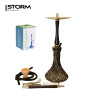 Кальян HOOKAH Sleek Black (полный комплект, нерж)