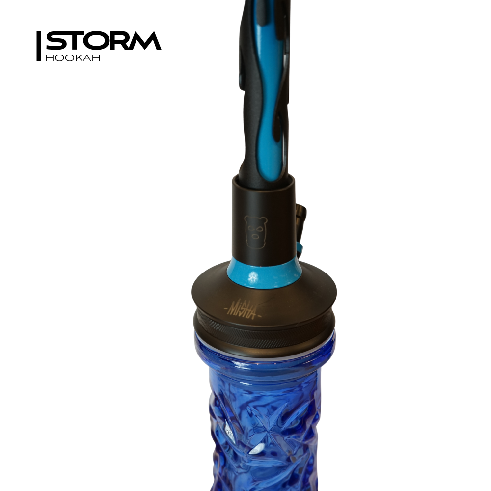 Кальян HOOKAH Revolt Flame Blue (полный комплект, нерж)