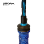 Кальян HOOKAH Revolt Flame Blue (полный комплект, нерж)