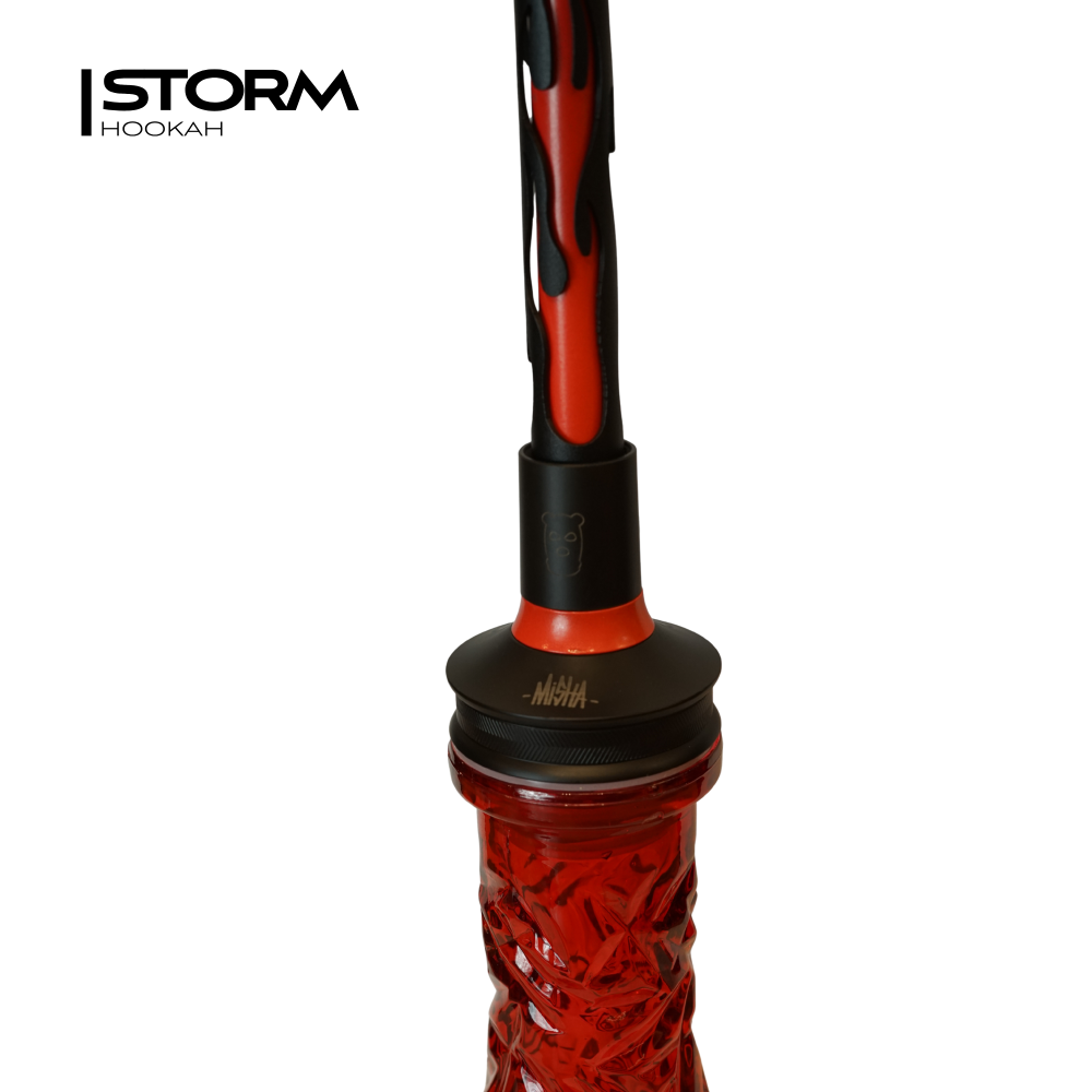Кальян HOOKAH Revolt Flame Red (полный комплект, нерж)