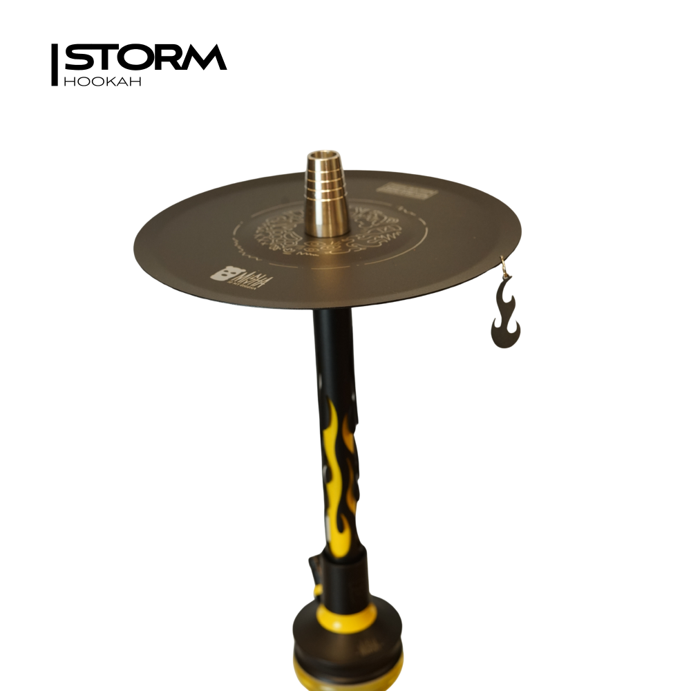 Кальян HOOKAH Revolt Flame Yellow (повний комплект, нерж)