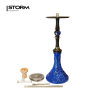 Кальян HOOKAH Sphere Black-Blue (полный комплект, нерж)