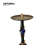 Кальян HOOKAH Sphere Black-Blue (полный комплект, нерж)