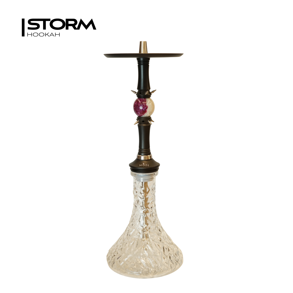 Кальян HOOKAH Sphere Purple-Silver (полный комплект, нерж)