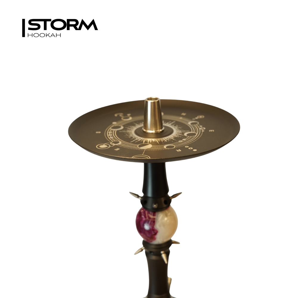 Кальян HOOKAH Sphere Purple-Silver (полный комплект, нерж)
