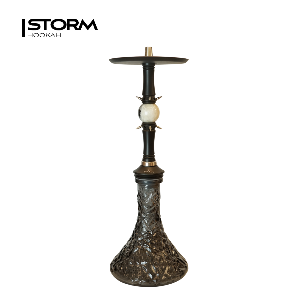 Кальян HOOKAH Sphere Black-Silver (полный комплект, нерж)