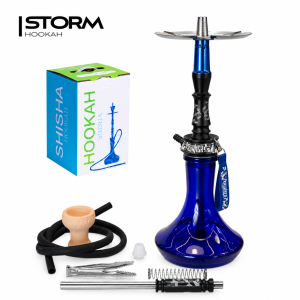 Кальян HOOKAH D-DAO Blue (полный комплект, нерж)