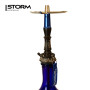 Кальян HOOKAH D-DAO Blue (полный комплект, нерж)