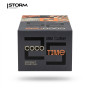 Кокосовый уголь для кальяна Cocotime 25мм (1 кг / 72 шт)