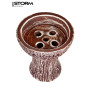 Чаша Aroma Hookah Bark – классическая чаша с авторским контрастным декором
