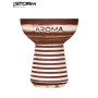 Чаша Aroma Hookah Sierra – классика из глины с геометрическим декором