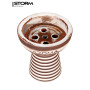 Чаша Aroma Hookah Sierra – классика из глины с геометрическим декором