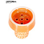 Чаша Aroma Hookah Uniform Orange — глиняная глазурованная Classic/Killa