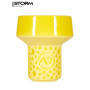 Чаша Aroma Hookah Uniform Yellow — глина + глазурь, форма Classic/Killa