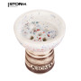Чаша Aroma Hookah Sierra Glaze White/Red – классическая чаша в глазури, 8,5 см