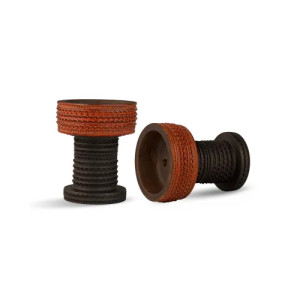 Чаша Gusto Bowls Rook Design Red