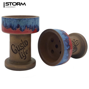 Чаша Gusto Bowls Rook Glaze (Red/Blue)
