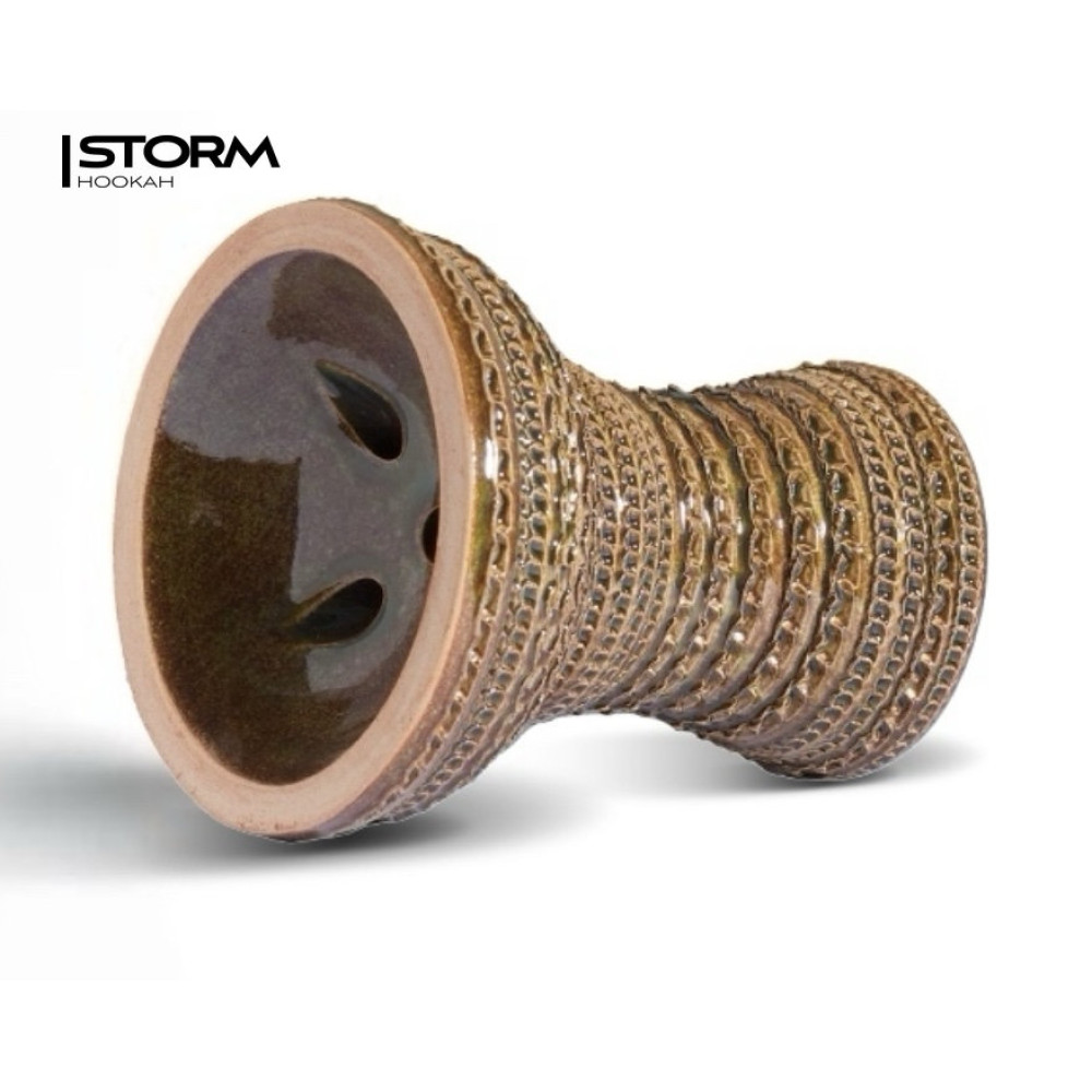 Чаша Gusto Bowls Turkish 2.0 Brown – классическая глиняная чаша турка