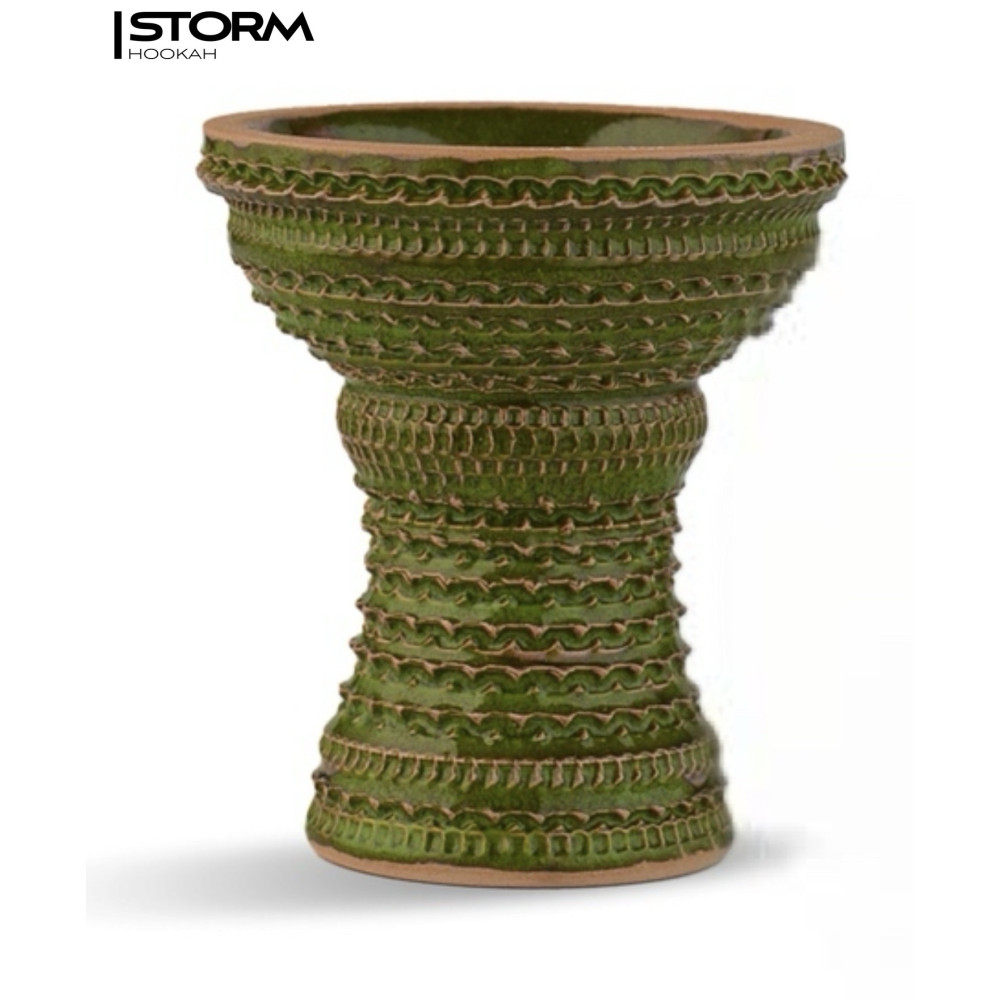 Чаша Gusto Bowls Turkish 2.0 Light Green – классическая глиняная чаша турка