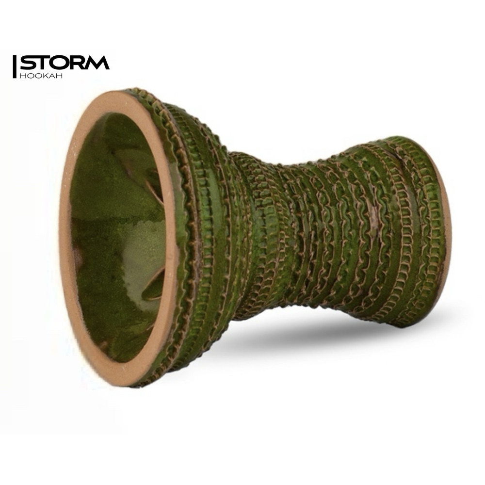 Чаша Gusto Bowls Turkish 2.0 Light Green – классическая глиняная чаша турка