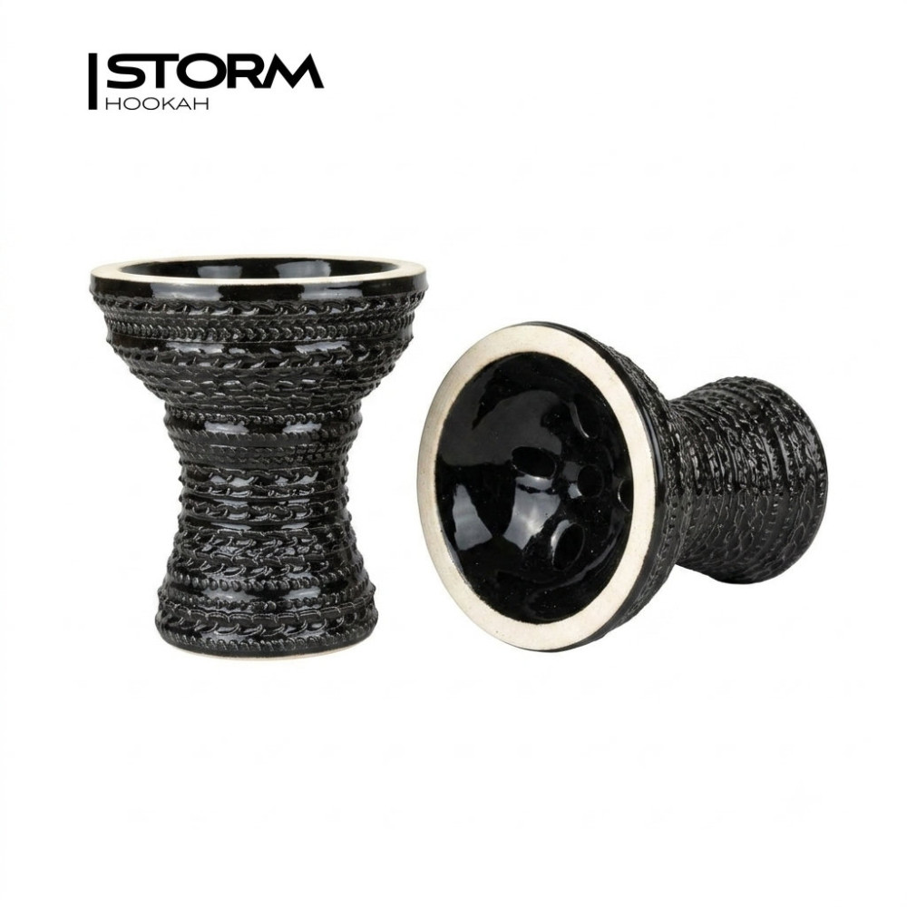 Чаша Gusto Bowls Turkish 2.0 Black – классическая глиняная чаша турка