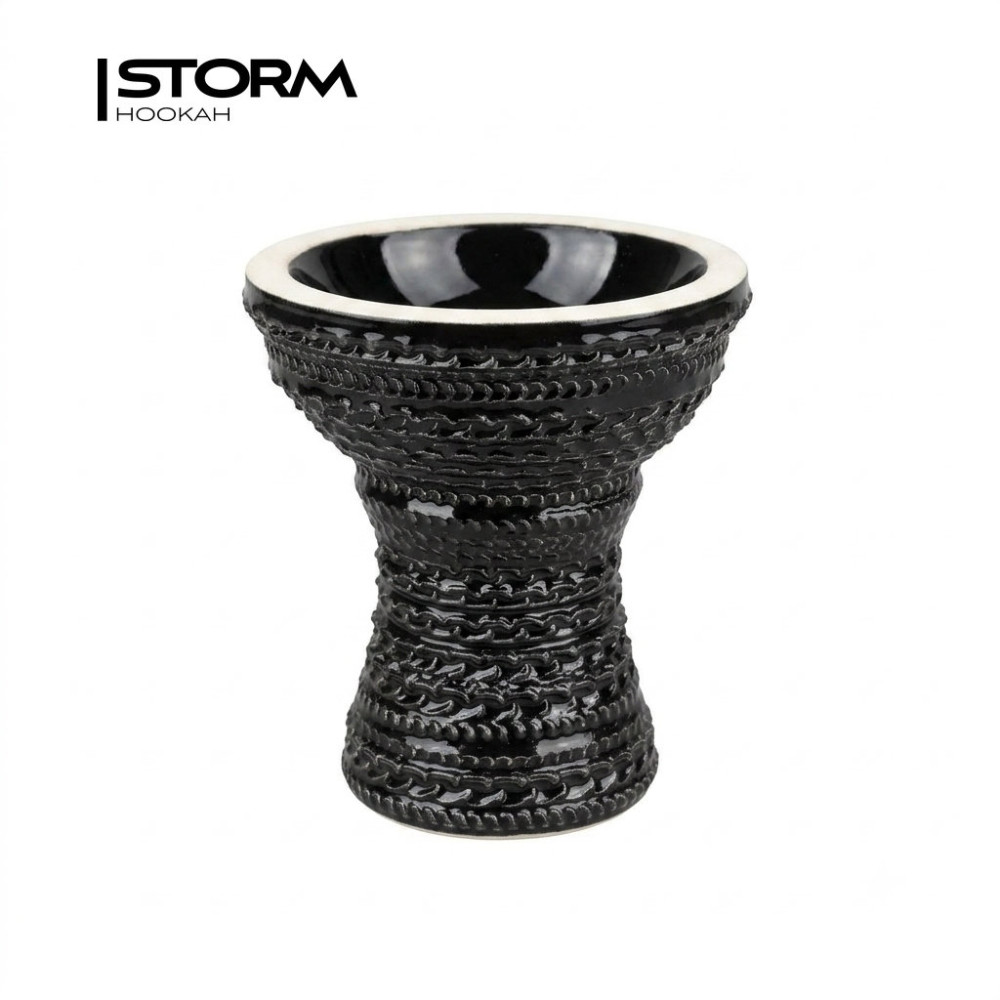 Чаша Gusto Bowls Turkish 2.0 Black – классическая глиняная чаша турка