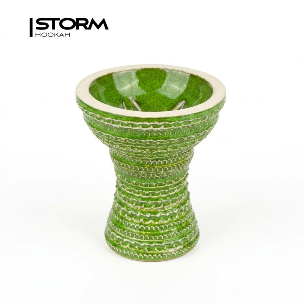 Чаша Gusto Bowls Turkish 2.0 Light Green – классическая глиняная чаша турка
