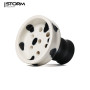 Чаша Vantablack Wave White – полуфарфоровая классика Killa, 15–20 г