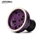 Чаша Vantablack Wave Purple – полуфарфоровая классика Killa, 15–20 г