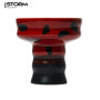 Чаша Vantablack Wave Red – полуфарфоровая классика Killa, 15–20 г