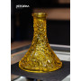 Колба Storm Classic Crystal Gold 107B – Золотая хрустальная колба для кальяна
