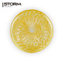Колба Storm Classic Crystal Gold 107B – Золотая хрустальная колба для кальяна