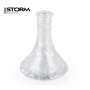 Колба Storm Classic Crystal Clear 107G – прозрачная хрустальная колба для кальяна