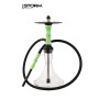 Купить кальян Gramm Era NEBULA WHITE + GREEN + BLACK — Украина