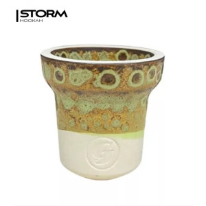 Чаша GrynBowls Accent White-Brown