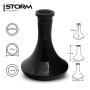 Колба UA Storm Craft M Black – качественная чёрная стеклянная колба для кальяна
