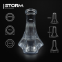 Колба Storm Rocket Clear – прозрачная стеклянная колба «Rocket»