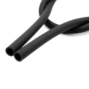 Шланг силиконовый Soft Touch Black (черный) 12/17