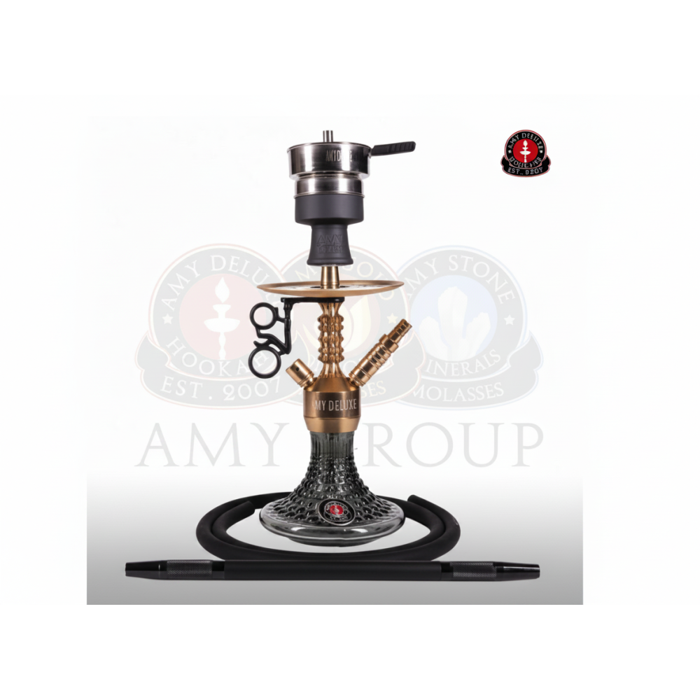 Кальян Amy 072.03 Bronze — оригинал, бронза + серая колба