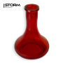 Колба Storm Drop Red – стеклянная колба «Drop» красного цвета
