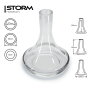 Колба Storm под резьбу – универсальная стеклянная колба с резьбовым соединением