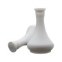 Колба UA Storm Drop White Matt – матовая белая «Drop» колба для кальяна