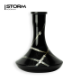 Колба Storm Craft Black/Gold – чёрная стеклянная колба с золотыми акцентами